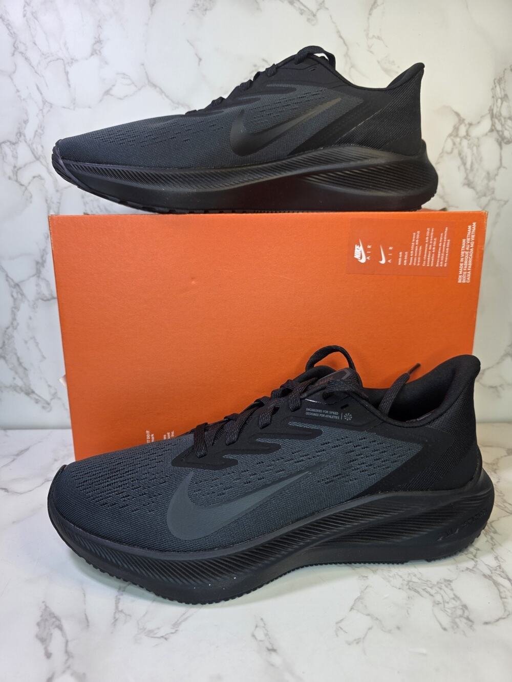 Nike Zoom Winflo Athletic Running Shoes CJ0302-002 Black Women's Size 9